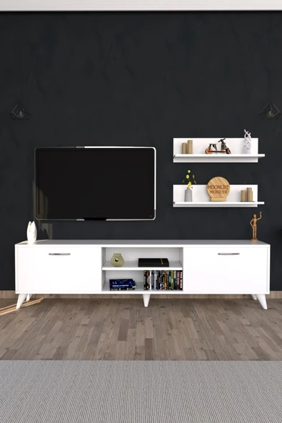 Zümrüt Tv Ünitesi  Beyaz ürün görseli 1