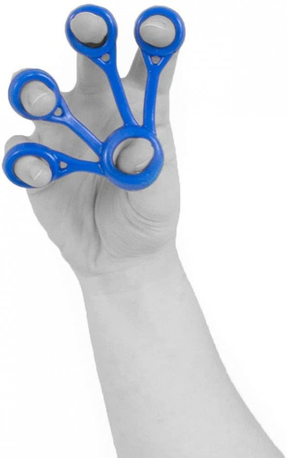 Finger , Silikon El Parmak Egzersiz Aparatı , Mavi ürün görseli 1