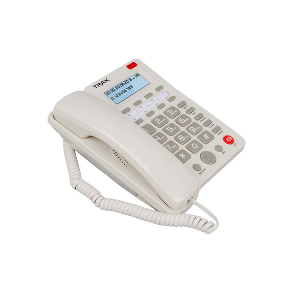 Trax Tc-605 Masaüstü Ekranlı Kablolu Telefon 25035 ürün görseli 1