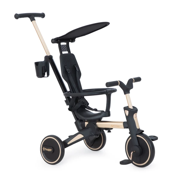 Huggy 6in1 FunTrike 3 Tekerlekli Bebek Bisikleti Ebeveyn Kontrollü, Katlanabilir ve Denge Modlu ürün görseli 1