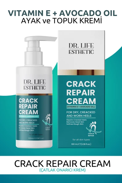 DR. LİFE ESTHETİC AYAK VE TOPUK BAKIM KREMİ 100 ML ürün görseli 1
