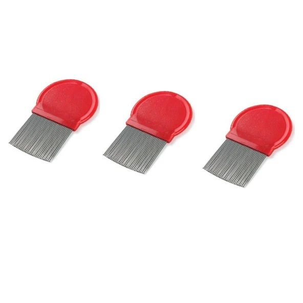 Tarko Lionesse 58 Bit Tarağı Metal Kırmızı x 3 Adet ürün görseli 1