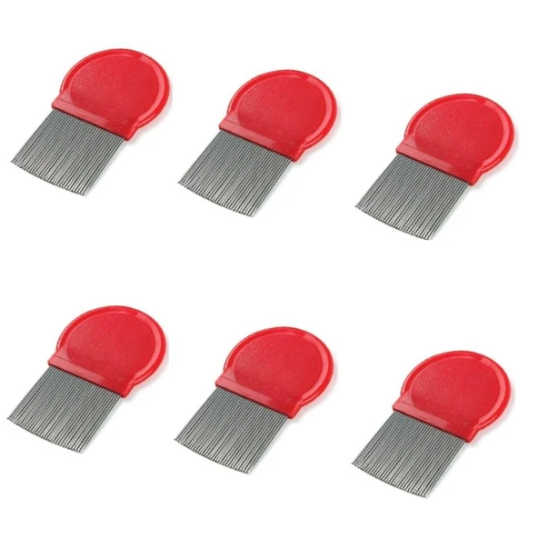Tarko Lionesse 58 Bit Tarağı Metal Kırmızı x 6 Adet ürün görseli 1