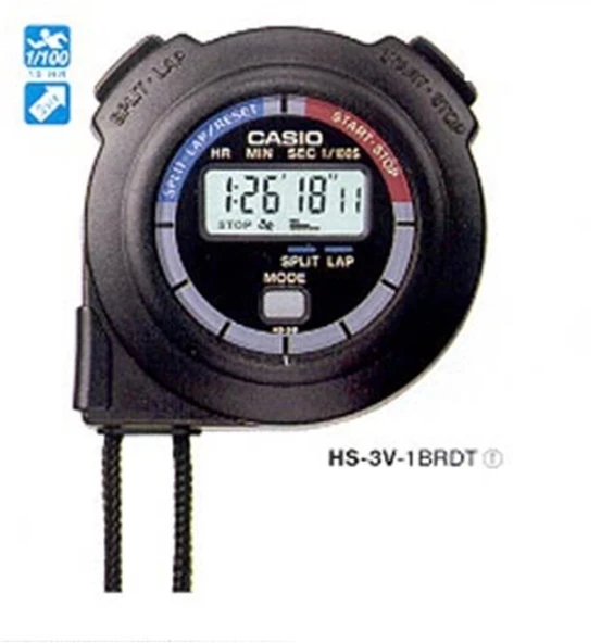 Casio HS-3V-1RDT Kronometre ürün görseli 1