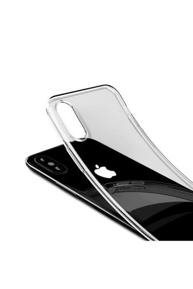 Mcdodo Crystal Jacket Iphone X/xs Silikon Kılıf-şeffaf - Resim 4