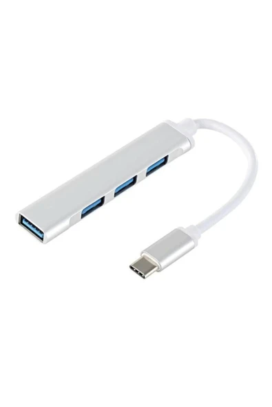 Type-c 4 Port Usb 3.1 Hub Çevirici Çoğaltıcı ürün görseli 1