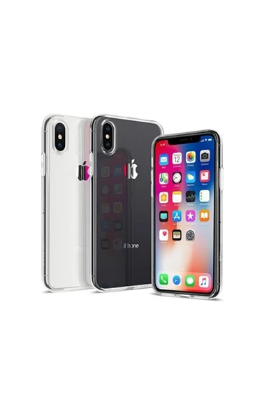 Mcdodo Crystal Jacket Iphone X/xs Silikon Kılıf-füme ürün görseli 1