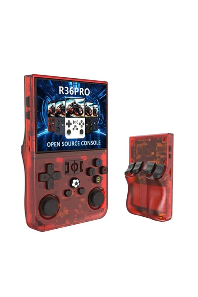 R36PRO Retro Video Oyun Konsolu Linux Sistemi 3.5 Inç IPS Ekran 64 GB Taşınabilir El Konsolu ürün görseli 1
