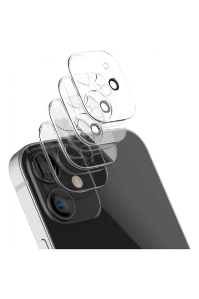 Iphone 12 Kamera Lens Koruma Camı - Resim 2