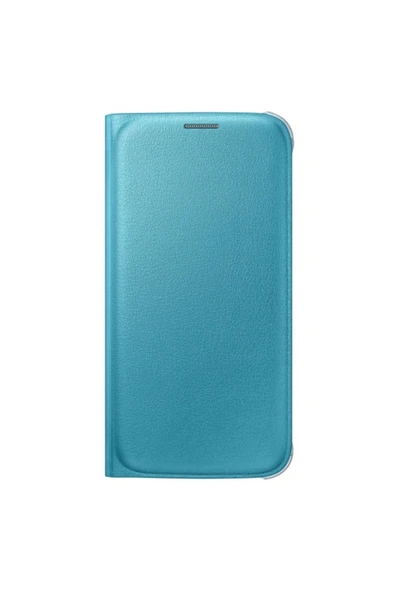 Samsung Galaxy S6 Flip Wallet Deri Orjinal Mavi- Ef-wg920ple ürün görseli 1