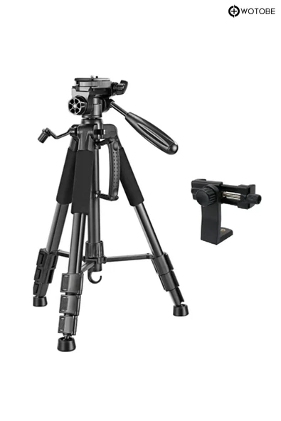 Çantalı Ayarlanabilir Profesyonel Telefon Kamera Sabitleyici Tripod ürün görseli 1
