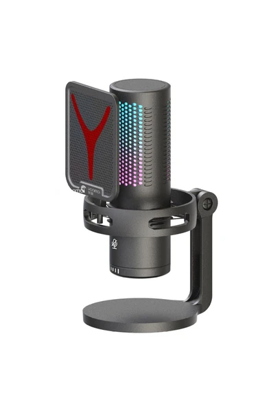 GM7 Profesyonel RGB Semi Pro Tak Çalıştır Usb Kablolu Vlog Canlı Yayın Stüdyo Mikrofon ürün görseli 1