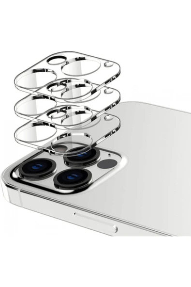 Iphone 12 Kamera Lens Koruma Camı - Resim 3