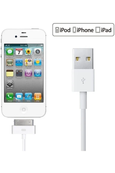 Apple Ipad 1-2-3 Orjinal Şarj Data Kablosu - Resim 2