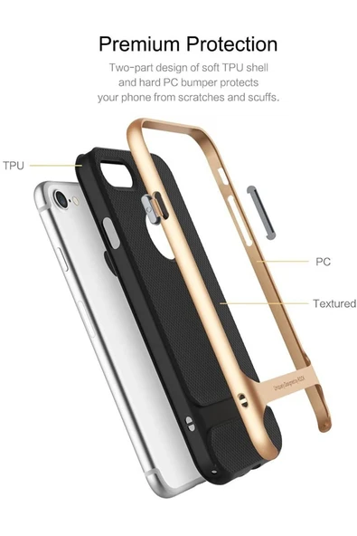 Royce Iphone 7 Koruyucu Minimal Kılıf - Resim 6