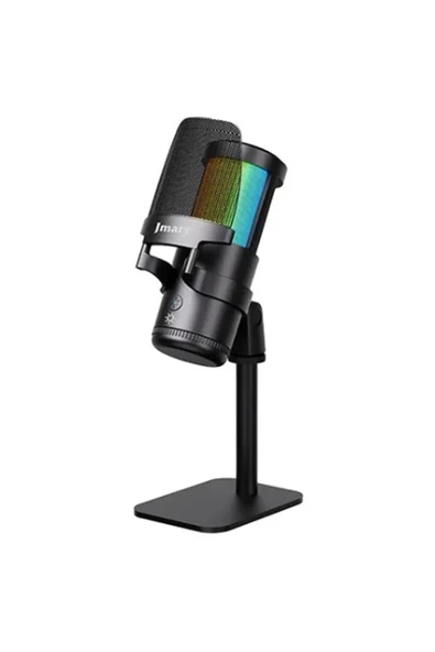 MC-PW13 RGB Led Condenser USB ASMR Stüdyo Mikrofonu ürün görseli 1
