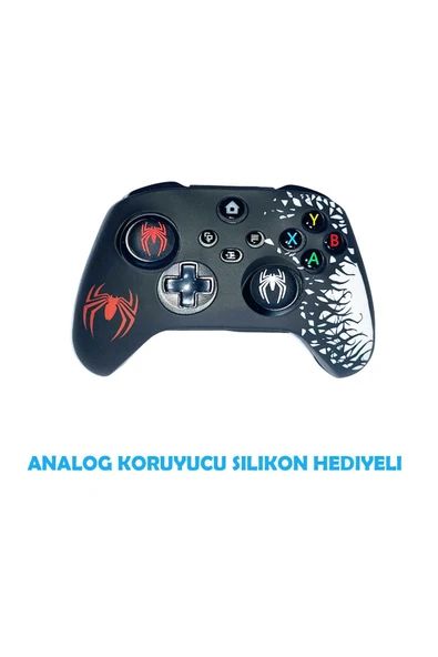 Xbox Series S/Series X Spider-Man Koruyucu Silikon Kılıf + Analog silikon Koruyucu ürün görseli 1