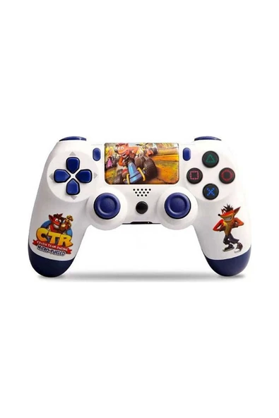 PS4-PC-Android BOX-Android-IOS Telefon Tablet Uyumlu Titreşimli Bluetooth Oyun Kolu ürün görseli 1