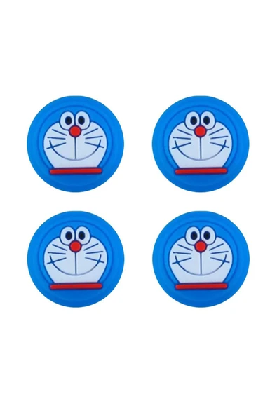 Doreamon  PS5/PS4/PS3/Xbox One/One X/One S/Series X/Series S 3D Analog silikon Koruyucu -4 Adet ürün görseli 1