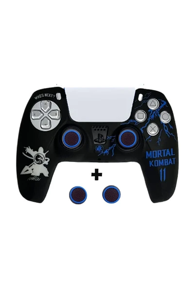 PS5 Dualsense Mortal Kombat  Koruyucu Silikon Kılıf + Analog silikon Koruyucu ürün görseli 1