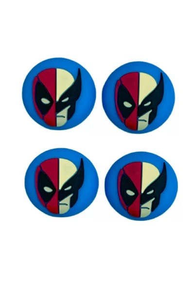 Deadpool & Wolverine  PS5/PS4/PS3/Xbox One/One X/One S/Series X/Series S  3D Analog silikon -4 Adet ürün görseli 1
