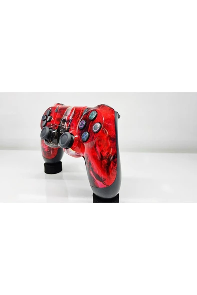 PS4-PC-Android BOX-Android-IOS Telefon Tablet Uyumlu Titreşimli Bluetooth Oyun Kolu - Resim 2