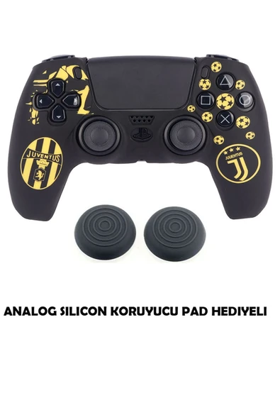 PS5 Dualsense Koruyucu Silikon Kılıf + Analog Silikon Koruyucu ürün görseli 1
