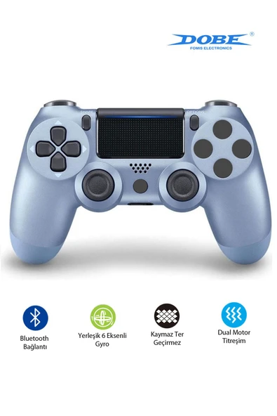 PS4-PC-Android BOX-Android-IOS Telefon Tablet Uyumlu Titreşimli Bluetooth Oyun Kolu ürün görseli 1