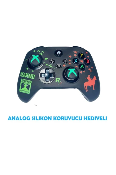 Xbox Series S/Series X  Red Dead Redemption Koruyucu Silikon Kılıf + Analog silikon Koruyucu ürün görseli 1