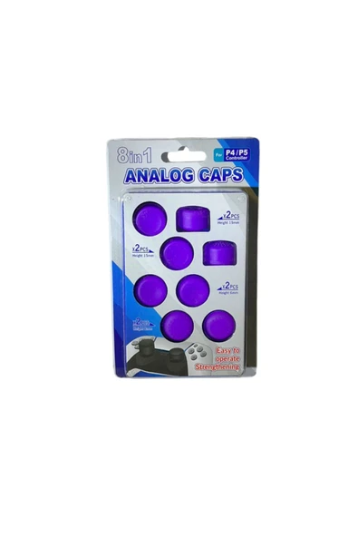 Ps4-Ps5 Uyumlu 8in1 Analog Koruyucu ve Yükseltici Pad ürün görseli 1