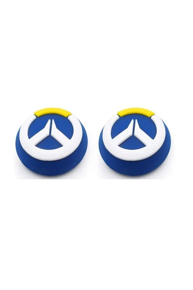 Overwatch  PS5/PS4/PS3/Xbox One/One X/One S/Series X/Series S  3D Analog silikon Koruyucu -4 Adet ürün görseli 1
