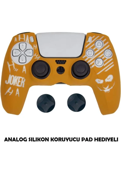 PS5 Dualsense Koruyucu Silikon Kılıf + Analog Silikon Koruyucu ürün görseli 1