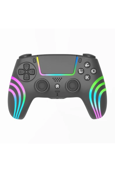 PlayStation 4 ve PC için RGB LED Kablosuz Kontrol Cihazı ürün görseli 1