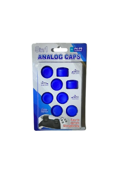 Ps4-Ps5 Uyumlu 8in1 Analog Koruyucu ve Yükseltici Pad ürün görseli 1