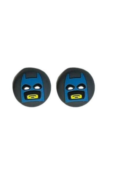 Batman Maske PS5/PS4/PS3/Xbox One/One X/One S/Series X/Series S  3D Analog silikon Koruyucu -2 Adet ürün görseli 1