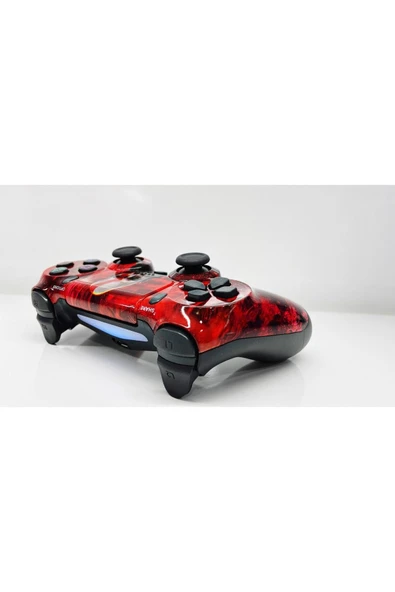 PS4-PC-Android BOX-Android-IOS Telefon Tablet Uyumlu Titreşimli Bluetooth Oyun Kolu - Resim 3