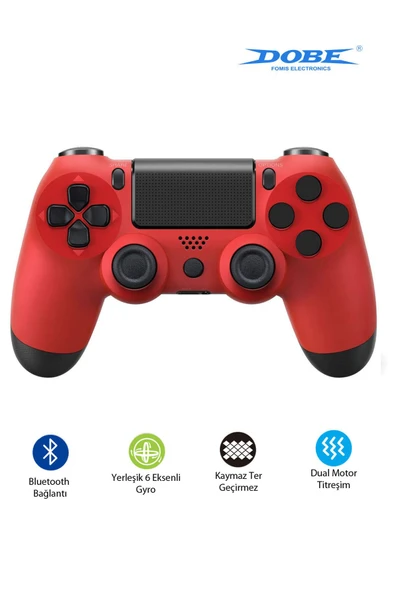 PS4-PC-Android BOX-Android-IOS Telefon Tablet Uyumlu Titreşimli Bluetooth Oyun Kolu ürün görseli 1