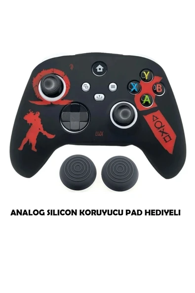 Xbox Series S/seris X 9.nesil Uyumlu Desenli Oyuncu Kolu Silikon Kılıf +Analog Silikon ürün görseli 1