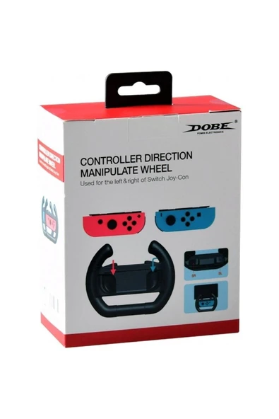 Nintendo Switch Joycon Direksiyon Siyah 2li Joycon Direksiyon ürün görseli 1