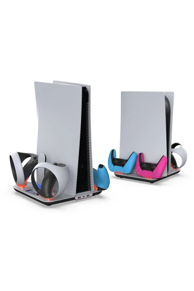 TP5-3513 PS5 PSVR2 Multi Fonksiyon Soğutma ve Şarj Standı ürün görseli 1