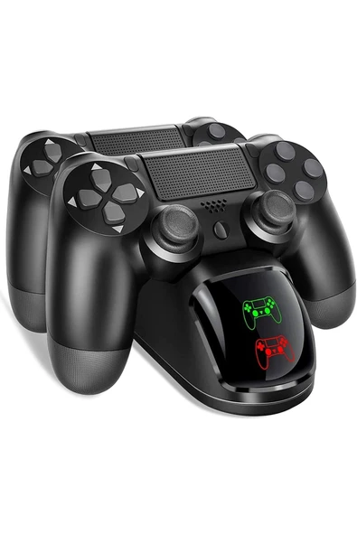 PS4 Dualshock 4 Göstergeli Şarj Stand Kiti Şarj Standı ürün görseli 1