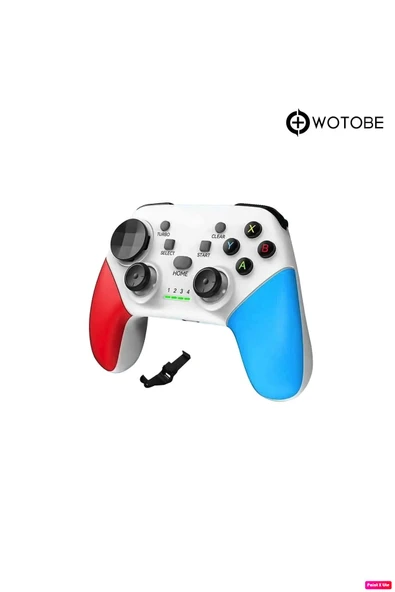 Wireless Kablosuz PC Android iOS Switch TV Uyumlu Gamepad ve Telefon Tutucu ürün görseli 1