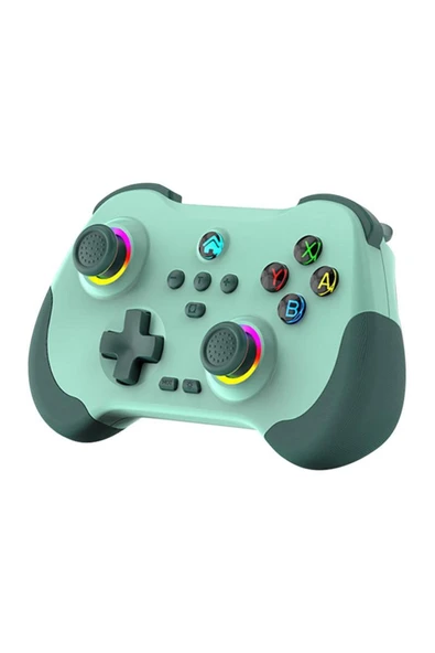 Z01 PC/PS4/PS3/IOS/Switch/Android Telefon TV Tablet Titreşimli RGB Bluetooth Joystick Gamepad ürün görseli 1