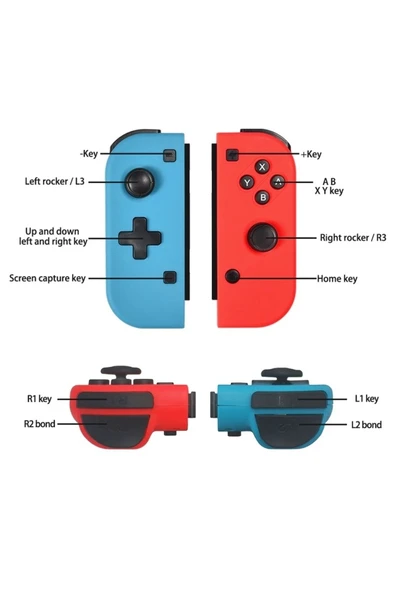 Nintendo Switch/nintendo Switch Oled Joy-con Controller Gamepad Joystick - Resim 6