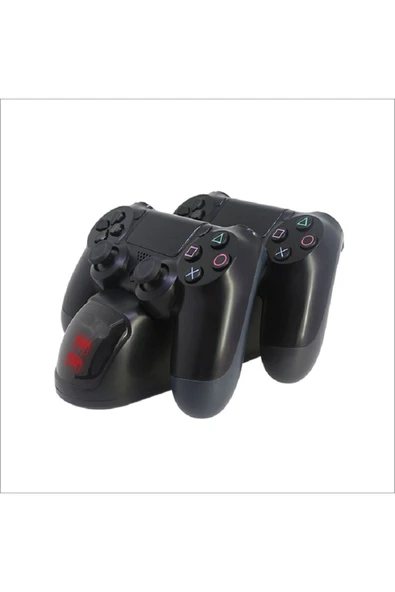 TP4-889 PS4/PS4 Slim/PS4 Pro Denetleyici LED Göstergeli Dual Şarj Standı ürün görseli 1