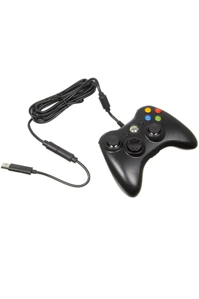 Microsoft Xbox 360 ve PC Uyumlu Kablolu Oyun Kolu [S9F-00002] ürün görseli 1