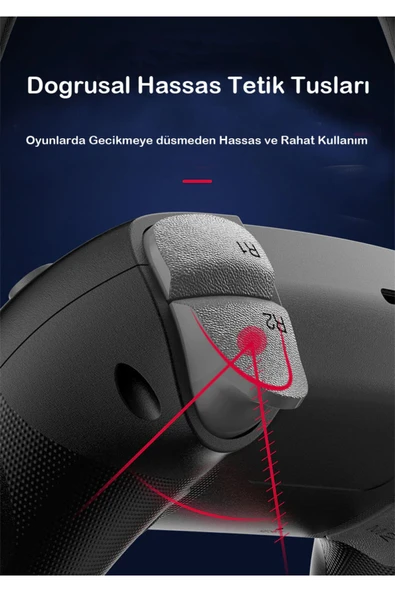 P06 Elite Ps4/ps3/pc/steam/nintendo Swıtch/ıos/android Programlanabilir Oyun Kolu - Resim 4