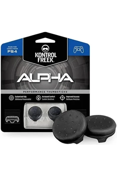 Kontrolfreek Ps4 Alpha Siyah Analog Koruyucu ürün görseli 1
