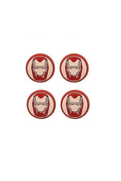 Iron-man Desenli Xbox One S/one X/xbox E/xbox 360 Analog Koruyucu Silikon Pad ürün görseli 1