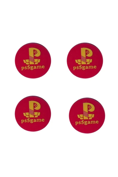Desenli Sony Ps5/ps4/ps3 Uyumlu Analog Koruyucu Silikon Pad-ps5 Game ürün görseli 1